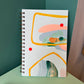 Dewdrop Painted Notebook by Moglea
