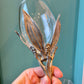 Set of 6 Castor Cooper Pewter Stem Wine Glasses