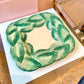 Set of 6 Vintage Fitz and Floyd Orchard Leaf Dinner Plates
