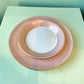 1979 Fitz and Floyd Pink `Rondelle’ Dinnerware Set -26 Pieces