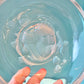Vintage Signed Verlys Glass Cupid Bowl
