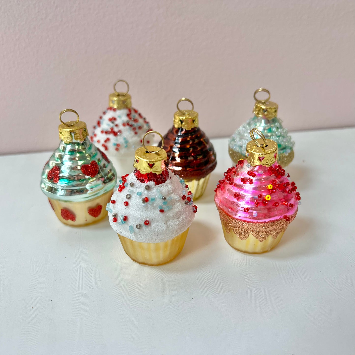 Cupcake Holiday Ornament