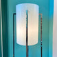 Robert Sonneman Tall Acrylic and Chrome Table Lamp