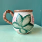 Set of 6 Vintage 1989 Fitz and Floyd Magnolia Mugs