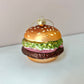 Hamburger Holiday Ornament