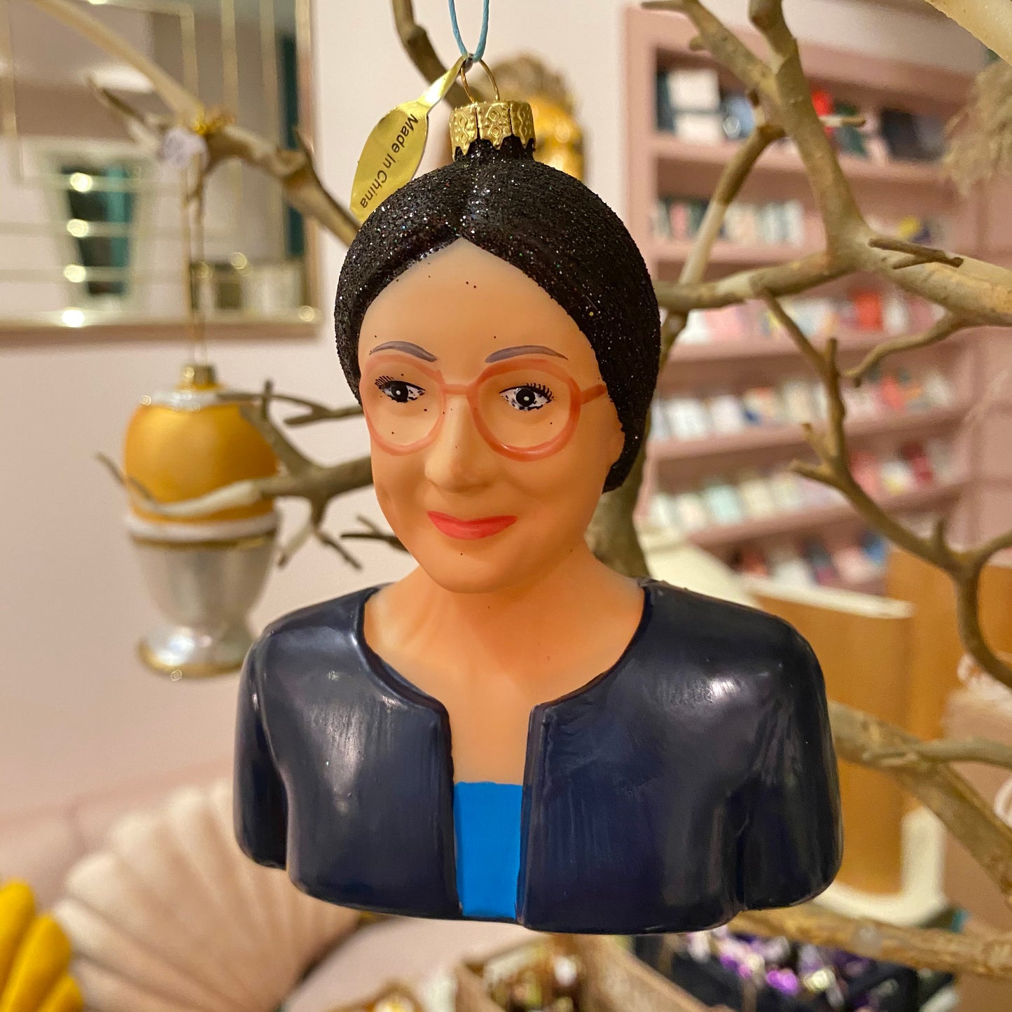 Alexandria Ocasio-Cortez Ornament
