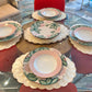 Set of 6 Fitz and Floyd 1989 Magnolia Dinner Charger Plates