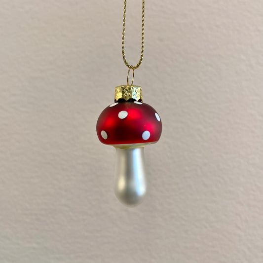 Mini Mushroom Ornament