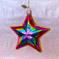 Rainbow Star Ornament