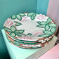 Set of 6 Fitz and Floyd 1989 Magnolia Dinner Charger Plates