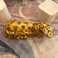 Extra Large Vintage Roaring Leopard Statue