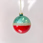 Duo Colored Large Bauble Ornament