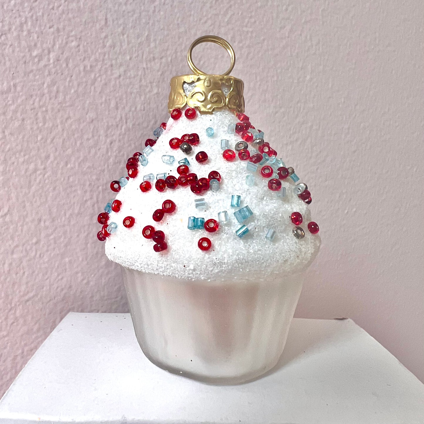 Cupcake Holiday Ornament