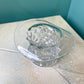Small Vintage Fostoria American Glass Top Hat