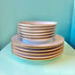 1979 Fitz and Floyd Pink `Rondelle’ Dinnerware Set -26 Pieces