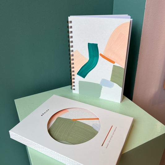 Playa Painted Notebook by Moglea