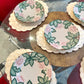 Set of 6 Fitz and Floyd 1989 Magnolia Dinner Charger Plates