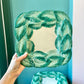 Set of 6 Vintage Fitz and Floyd Orchard Leaf Dinner Plates