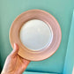 1979 Fitz and Floyd Pink `Rondelle’ Dinnerware Set -26 Pieces