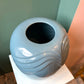 Vintage Large Blue Ceramic Vase