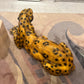 Extra Large Vintage Roaring Leopard Statue