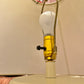 1980's Michael Taylor Style Spiral Floor Lamp