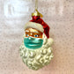 Masked Santa Ornament