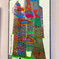 1960's Original Limited Edition Signed ‘Good Morning City-Bleeding Town’  Screen Print by Friedensreich Hundertwasser