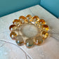 Vintage Yellow Boopie Glass Dish