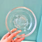 Vintage Signed Verlys Glass Cupid Bowl