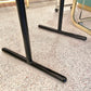 Vintage Black Postmodern Tubular Chair by Amisco