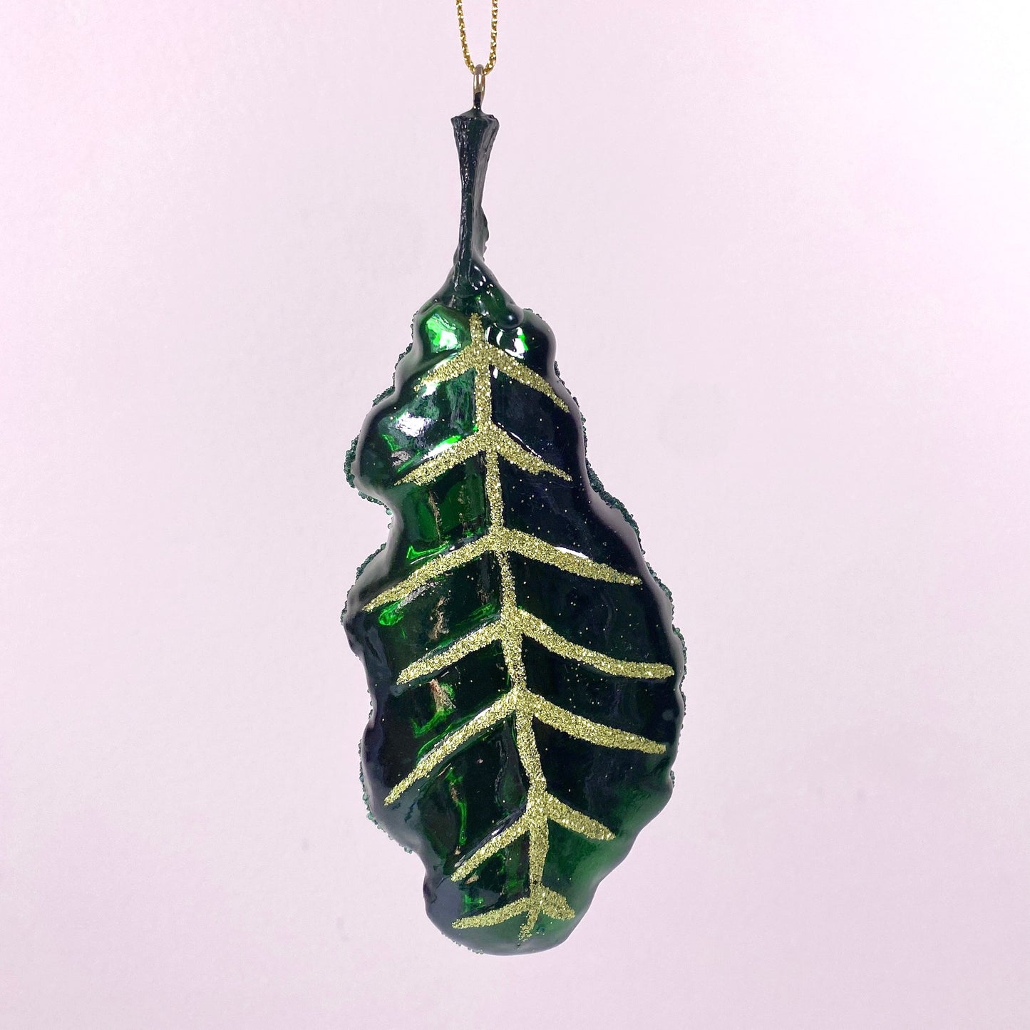 Kale Leaf Holiday Ornament