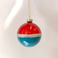 Duo Colored Large Bauble Ornament