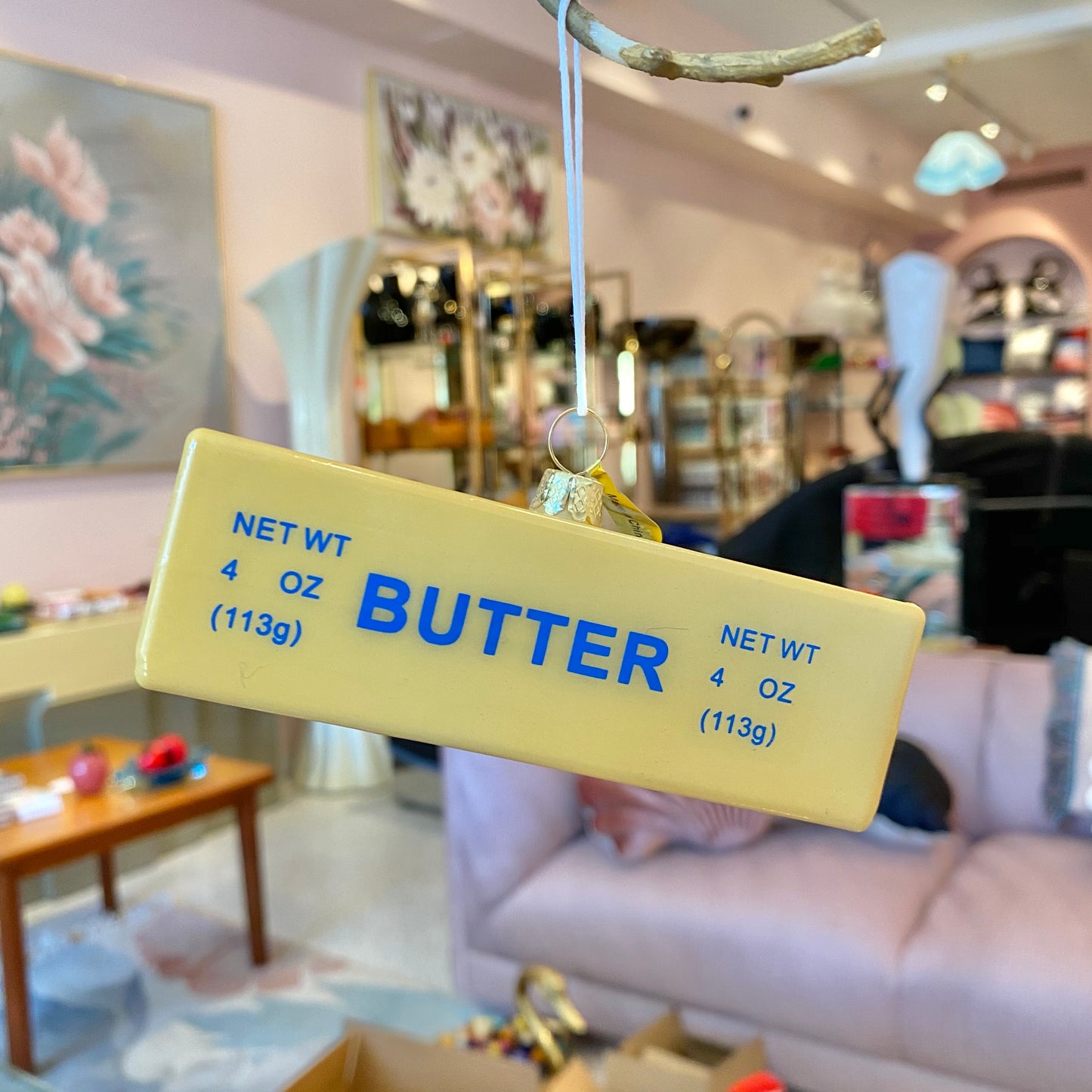 Stick of Butter Holiday Ornament